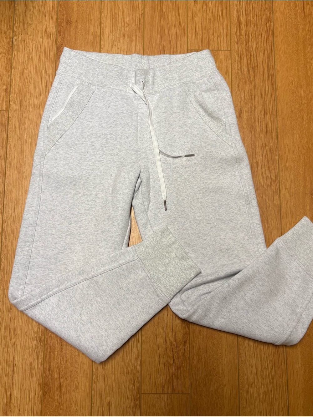 Lole Light Gray Women's Fleece Jogger Pants